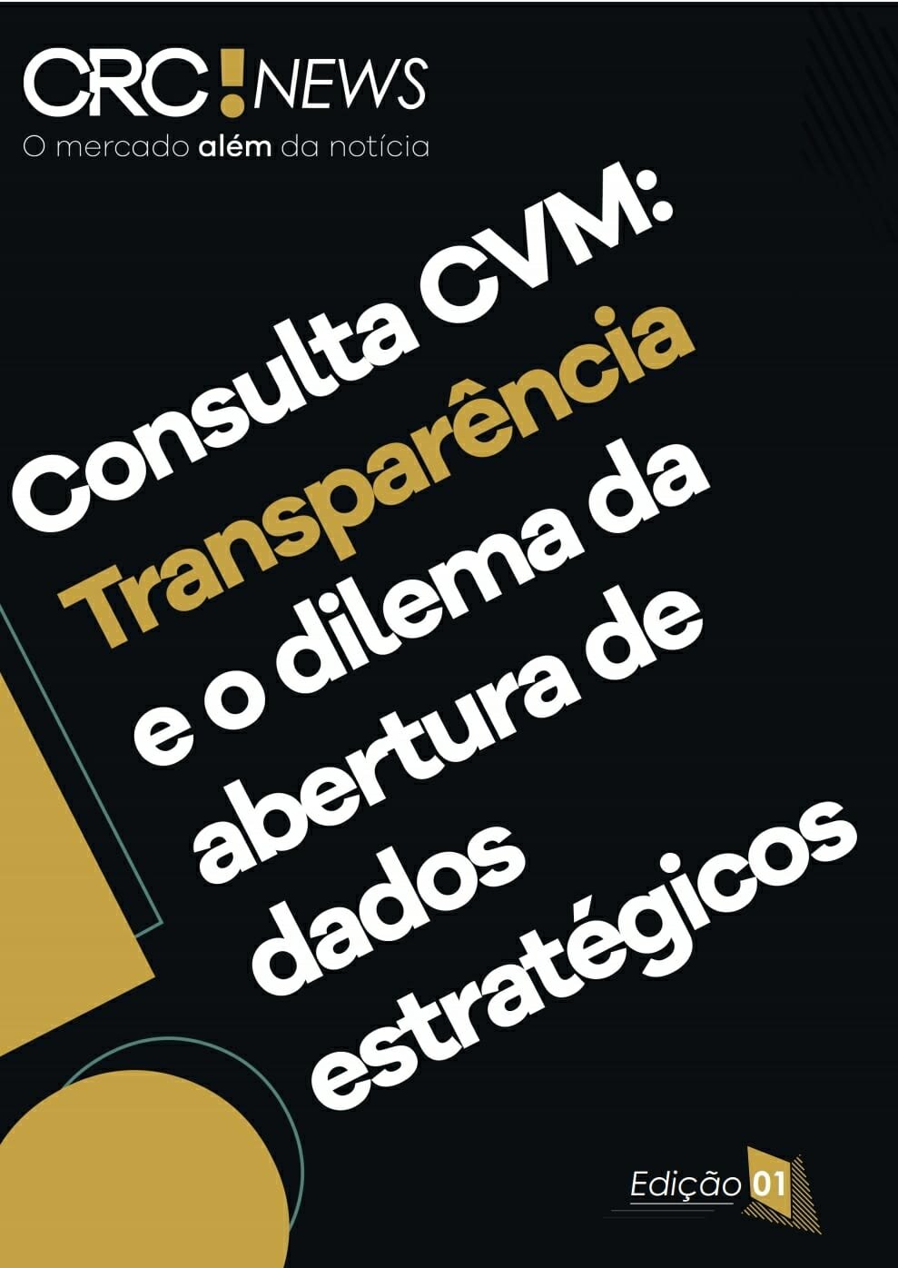 Edição 01 da revista CRC!News. 