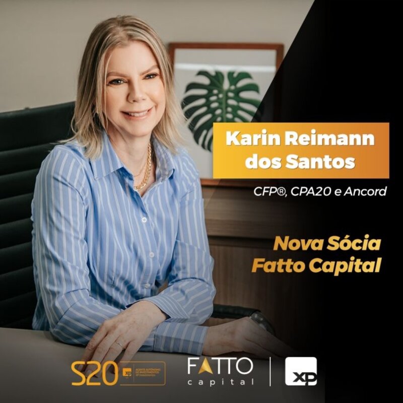 Fluxo: Karin Reimann dos Santos é a mais nova sócia da Fatto Capita