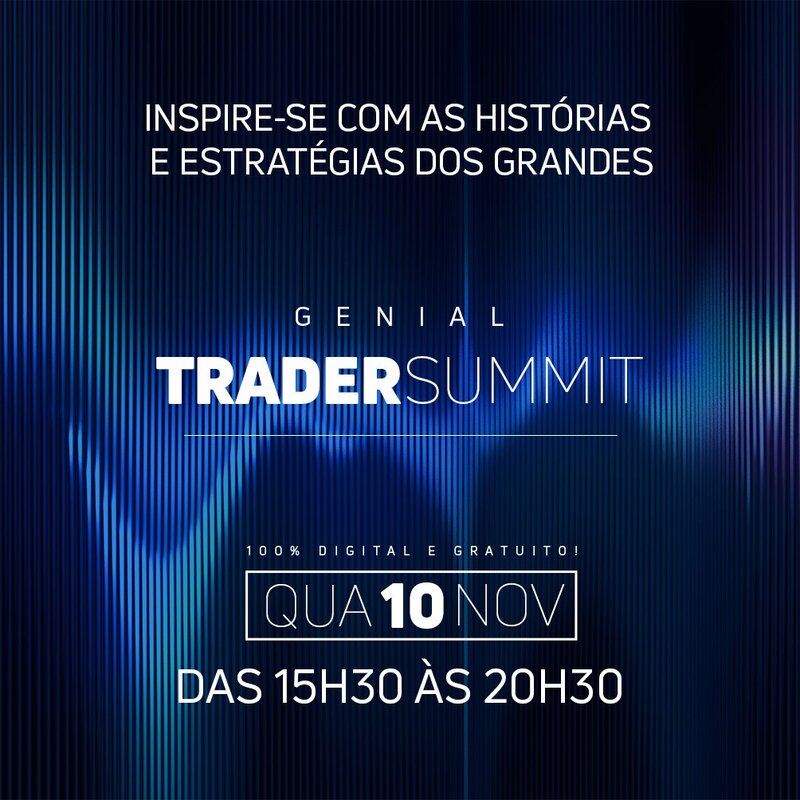Genial Investimentos promove evento Genial Trader Summit nesta quarta