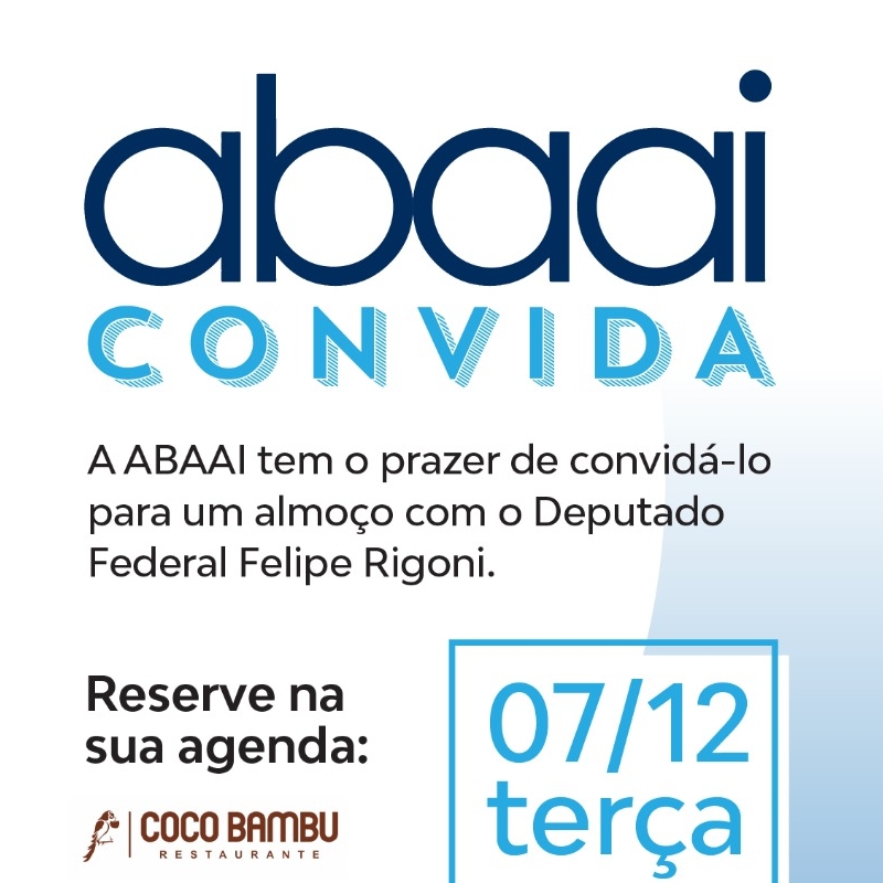 ABAAI promove almoço com AAIs de Brasília