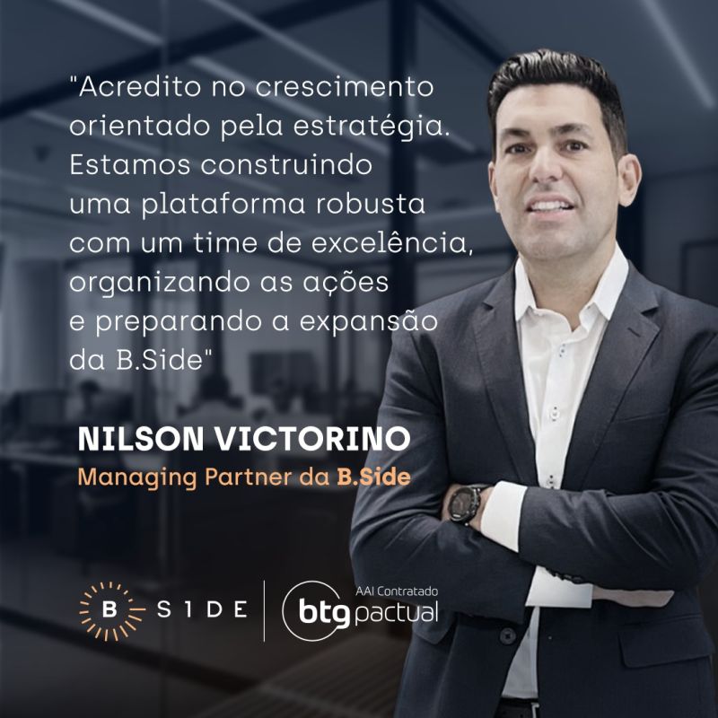 Fluxo: Nilson Victorino é o novo managing partner da B.Side