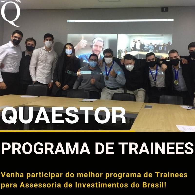 Programa de Trainees da Quaestor Investimentos retorna em 2022