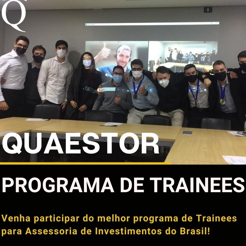Quaestor Investimentos divulga que Programa de Trainees volta em 2022