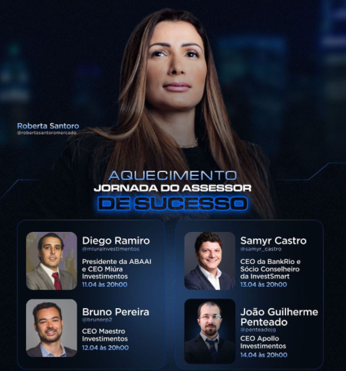 Roberta Santoro realiza série de lives para promover nova edição da Jornada do Assessor de Sucesso