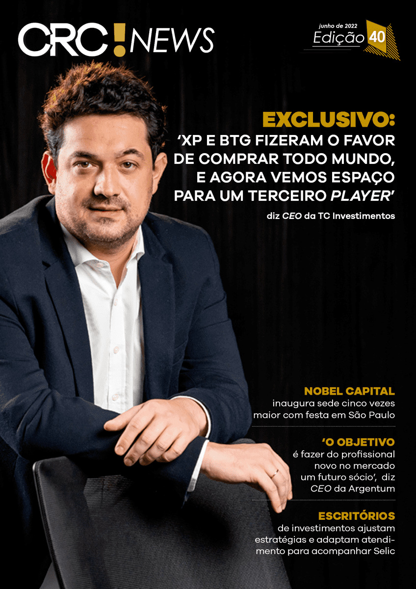 Edição 40 – Exclusivo – ‘XP e BTG fizeram o favor de comprar todo mundo, e agora vemos espaço para um terceiro player’, diz CEO do TC Investimentos