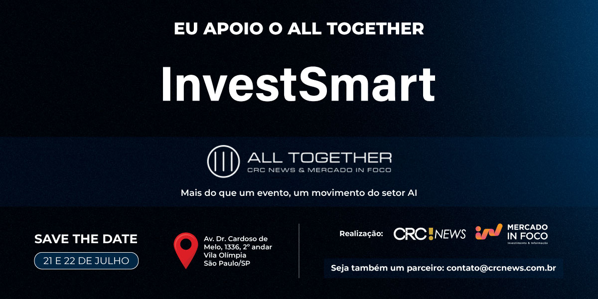 All Together – Evento independente vai reunir representantes da XP, BTG, Guide e Modal