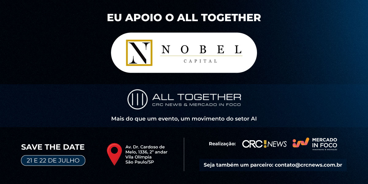 Nobel Capital entra para o grupo de apoiadores do All Together