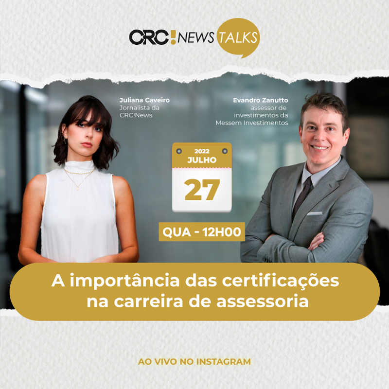 Evandro Zanutto, fala sobre a importância da certificações na carreira de assessor de investimentos. 