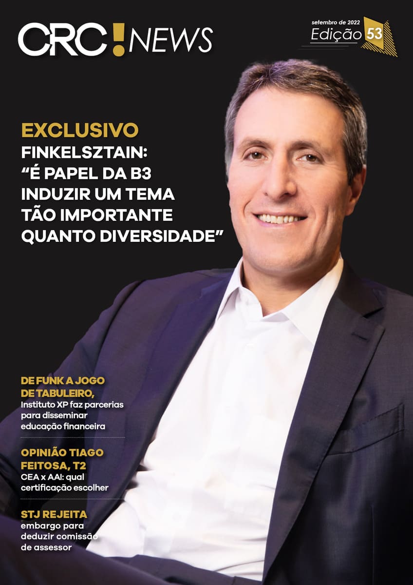 Edição 53 – Exclusivo – Finkelsztain: “É papel da B3 induzir um tema tão importante quanto diversidade”