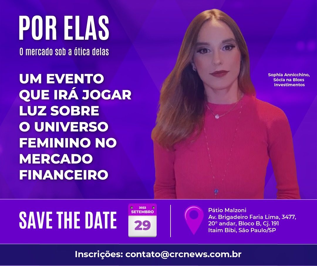 Sophia/Bloxs: “Eventos como o Por Elas são a oportunidade de consolidar as nossas capacidades”