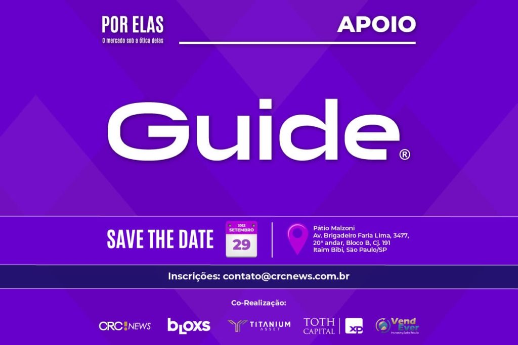 Guide Investimentos se junta a elas no Evento Por Elas