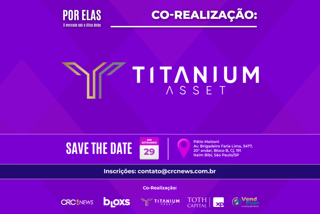 Titanium Asset integra time de realizadores do evento Por Elas