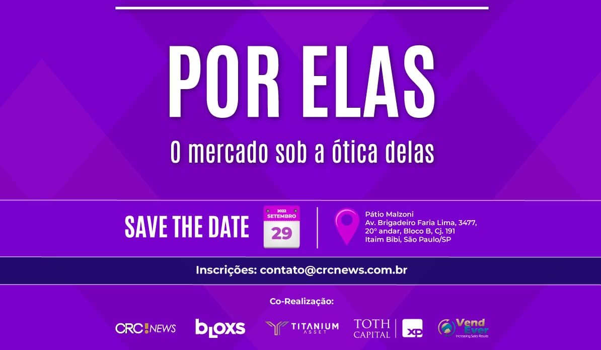 Evento Por Elas: Confira a programação e as palestrantes