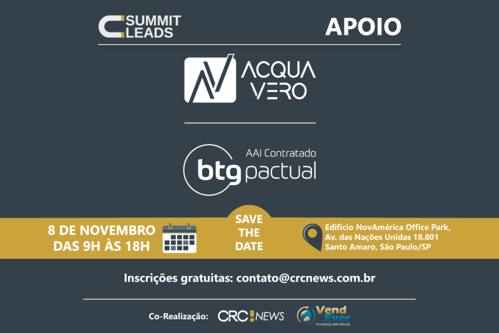 Acqua Vero reforça time de apoiadores do Summit Leads