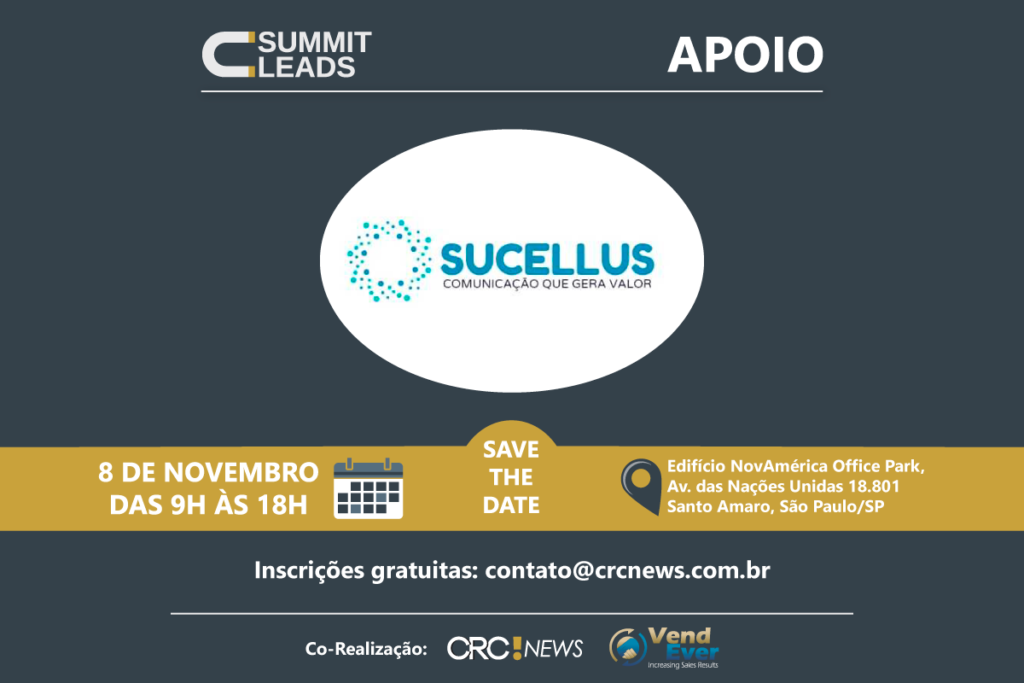 Agência Sucellus embarca no time de apoiadores do Summit Leads 