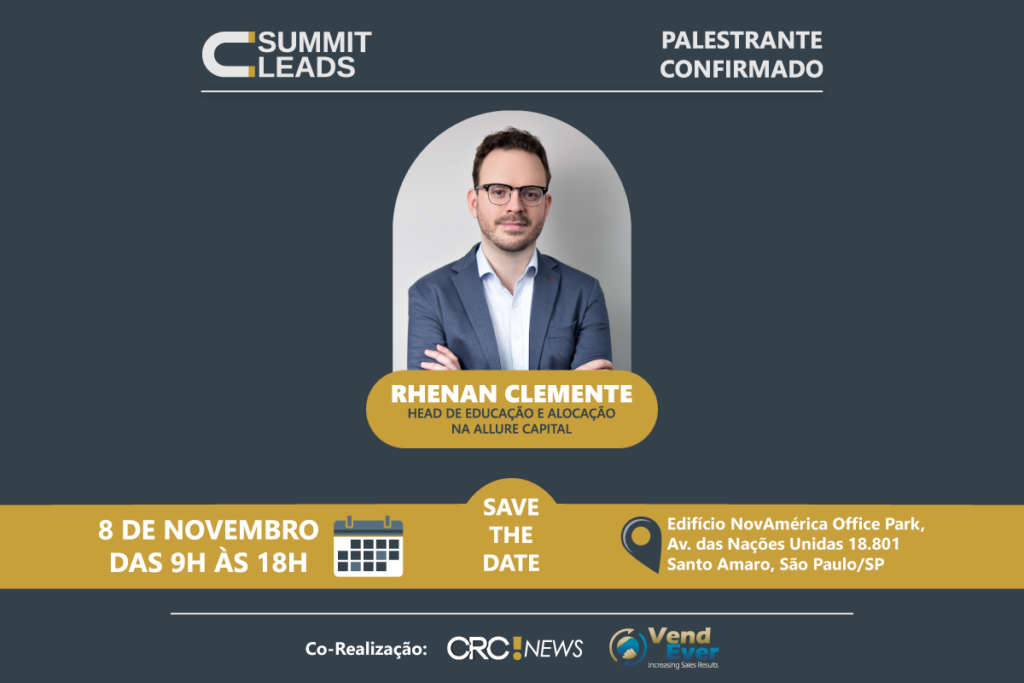 Rhenan Clemente leva estratégias em storytelling para o Summit Leads