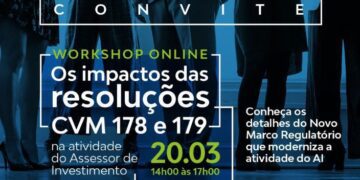 Workshop avalia os impactos das resoluções da CVM 178 e 179